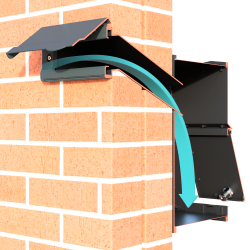 Cambridge Rear Access Letterbox